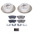 Load image into Gallery viewer, PowerStop Rear Semi-Coated Rotor Kit fits 2007-2010 Hyundai Elantra
