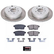 Load image into Gallery viewer, PowerStop Rear Semi-Coated Rotor Kit fits 2007-2012 Mazda CX-7 / 2007-2012 Mazda CX-7 Grand Touring / 2010-2012 Mazda CX-7 SV