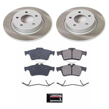 Load image into Gallery viewer, PowerStop Rear Semi-Coated Rotor Kit fits 2007-2013 Mazda 3 Mazdaspeed / 2004-2013 Mazda 3 S / 2005 Mazda 3 SP23