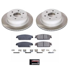 Load image into Gallery viewer, PowerStop Rear Semi-Coated Rotor Kit fits 2007-2014 Cadillac Escalade / 2009-2013 Cadillac Escalade Hybrid / 2011-2014 Cad...