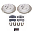 Load image into Gallery viewer, PowerStop Rear Semi-Coated Rotor Kit fits 2008 2009 Buick LaCrosse Super / 2008 Chevrolet Impala / 2006-2010 Chevrolet Imp...