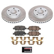 Load image into Gallery viewer, PowerStop Rear Semi-Coated Rotor Kit fits 2008-2009 Infiniti EX35 / 2010 Infiniti M35 / 2010 Infiniti M45 / 2009 Nissan 370Z