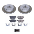 Load image into Gallery viewer, PowerStop Rear Semi-Coated Rotor Kit fits 2008-2010 Ford Edge LIMITED / 2007-2010 Ford Edge SE / 2007 Ford Edge SEL Plus /...