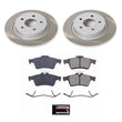 Load image into Gallery viewer, PowerStop Rear Semi-Coated Rotor Kit fits 2008-2013 Volvo C30 / 2006-2013 Volvo C70 / 2004-2011 Volvo S40 / 2006-2011 Volv...