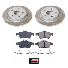Load image into Gallery viewer, PowerStop Rear Semi-Coated Rotor Kit fits 2008-2013 Volvo C30 / 2006-2013 Volvo C70 / 2004-2011 Volvo S40 / 2006-2011 Volv...
