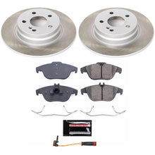 Load image into Gallery viewer, PowerStop Rear Semi-Coated Rotor Kit fits 2008-2015 Mercedes-Benz C250 / C300