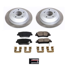 Load image into Gallery viewer, PowerStop Rear Semi-Coated Rotor Kit fits 2010-2018 Hyundai Santa Fe / 2011 2014 Kia Sorento / 2011-2015 Kia Sorento EX