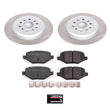 Load image into Gallery viewer, PowerStop Rear Semi-Coated Rotor Kit fits 2011 2012 Ford Edge / 2011-2019 Ford Explorer / 2013-2019 Ford Explorer SPORT / ...