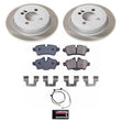 Load image into Gallery viewer, PowerStop Rear Semi-Coated Rotor Kit fits 2011-2015 Mini Cooper