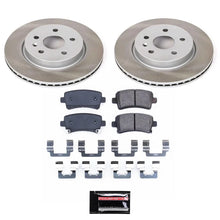 Load image into Gallery viewer, PowerStop Rear Semi-Coated Rotor Kit fits 2012-2016 Buick LaCrosse / 2010 2011 Buick LaCrosse CX / 2012 Buick LaCrosse Con...