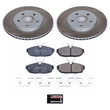 Load image into Gallery viewer, PowerStop Rear Semi-Coated Rotor Kit fits 2012 Ford Mustang / 2012 Ford Mustang Shelby GT500