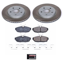 Load image into Gallery viewer, PowerStop Rear Semi-Coated Rotor Kit fits 2012 Ford Mustang / 2012 Ford Mustang Shelby GT500