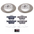 Load image into Gallery viewer, PowerStop Rear Semi-Coated Rotor Kit fits 2013-2016 Ford Fusion / 2015-2019 Lincoln Mkc / 2013-2016 Lincoln Mkz