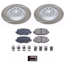 Load image into Gallery viewer, PowerStop Rear Semi-Coated Rotor Kit fits 2014-2023 Jeep Cherokee