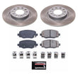 Load image into Gallery viewer, PowerStop Rear Semi-Coated Rotor Kit fits 2015-2017 Chrysler 200 C / 2014-2022 Jeep Cherokee / 2019-2021 Jeep Cherokee Alt...