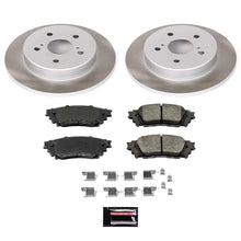 Load image into Gallery viewer, PowerStop Rear Semi-Coated Rotor Kit fits 2015-2017 Lexus NX200T / 2018-2021 Lexus NX300 / 2020-2021 Lexus NX300 Luxury / ...