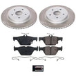 Load image into Gallery viewer, PowerStop Rear Semi-Coated Rotor Kit fits 2015-2022 Subaru Legacy / 2015-2023 Subaru Outback / 2016-2024 Subaru WRX