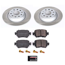 Load image into Gallery viewer, PowerStop Rear Semi-Coated Rotor Kit fits 2016-2018 Audi Q3 / Q3 Quattro