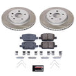 Load image into Gallery viewer, PowerStop Rear Semi-Coated Rotor Kit fits 2016-2018 Cadillac CT6 / 2016-2019 Cadillac CT6 Luxury / 2017-2018 Cadillac CT6 ...