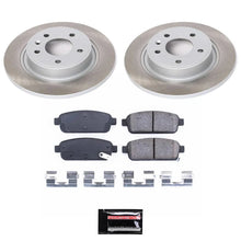 Load image into Gallery viewer, PowerStop Rear Semi-Coated Rotor Kit fits 2016-2019 Buick Cascada / 2012-2017 Buick Verano / 2012-2016 Buick Verano Conven...