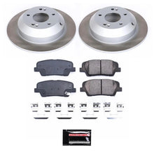 Load image into Gallery viewer, PowerStop Rear Semi-Coated Rotor Kit fits 2016-2020 Kia Sorento