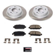 Load image into Gallery viewer, PowerStop Rear Semi-Coated Rotor Kit fits 2016-2022 Honda Hr-v