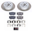 Load image into Gallery viewer, PowerStop Rear Semi-Coated Rotor Kit fits 2018-2024 Toyota Camry