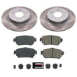 Load image into Gallery viewer, PowerStop Rear Semi-Coated Rotor Kit fits 2018-2025 Nissan Leaf / 2018-2020 Nissan Rogue / 2019-2021 Nissan Rogue SPORT