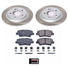 Load image into Gallery viewer, PowerStop Rear Semi-Coated Rotor Kit fits 2019-2020 Hyundai Elantra GT N Line / 2018 Hyundai Elantra GT SPORT / 2015 Hyund...