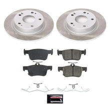 Load image into Gallery viewer, PowerStop Rear Semi-Coated Rotor Kit fits 2019-2024 Honda Civic / Insight