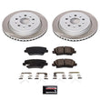 Load image into Gallery viewer, PowerStop Rear Semi-Coated Rotor Kit fits 2019 Cadillac CTS