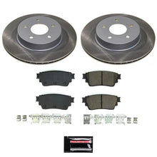 Load image into Gallery viewer, PowerStop Rear Semi-Coated Rotor Kit fits 2021-2025 Nissan Rogue