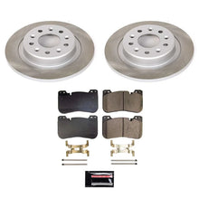 Load image into Gallery viewer, PowerStop Rear Semi-Coated Rotor Kit fits 2022-2024 Chevrolet Equinox LS / 2020-2021 Chevrolet Malibu L / 2020-2023 Chevro...