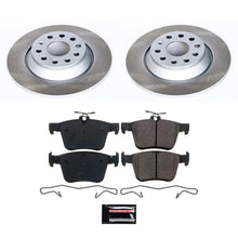 Load image into Gallery viewer, PowerStop Rear Semi-Coated Rotor Kit fits 2022-2025 Audi Q3 / 2016-2023 Audi TT Quattro / 2019 2020 Volkswagen Jetta Gli /...