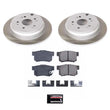 Load image into Gallery viewer, PowerStop Rear Semi-Coated Rotor Kit fits Acura RDX / 2007-2009 Acura RDX / 2010-2012 Acura RDX Sh-awd