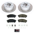 Load image into Gallery viewer, PowerStop Rear Semi-Coated Rotor Kit fits Ford Ranger / 2019-2023 Ford Ranger Lariat