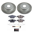 Load image into Gallery viewer, PowerStop Rear Semi-Coated Rotor Kit fits Mercedes-Benz GLK350 / 2013-2015 Mercedes-Benz GLK250 Bluetec 4MATIC / 2010-2015...