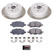 Load image into Gallery viewer, PowerStop Rear Semi-Coated Rotor Kit fits Toyota Venza / 2009-2011 Toyota Venza / 2012-2015 Toyota Venza LE