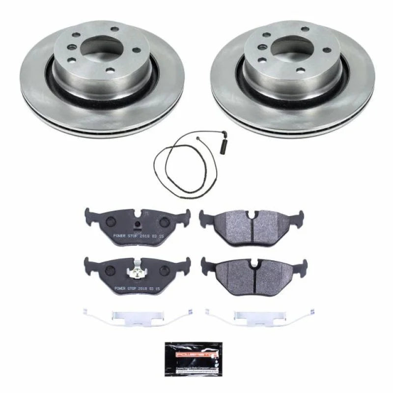 PowerStop Rear Track Day Brake Kit fits 2000 BMW 323CI / 2000 BMW 323I / 2001-2006 BMW 325CI / 2001-2005 BMW 325I / 2000 B...