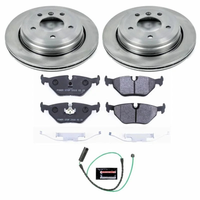 PowerStop Rear Track Day Brake Kit fits 2001-2005 BMW 325XI - Main Product View