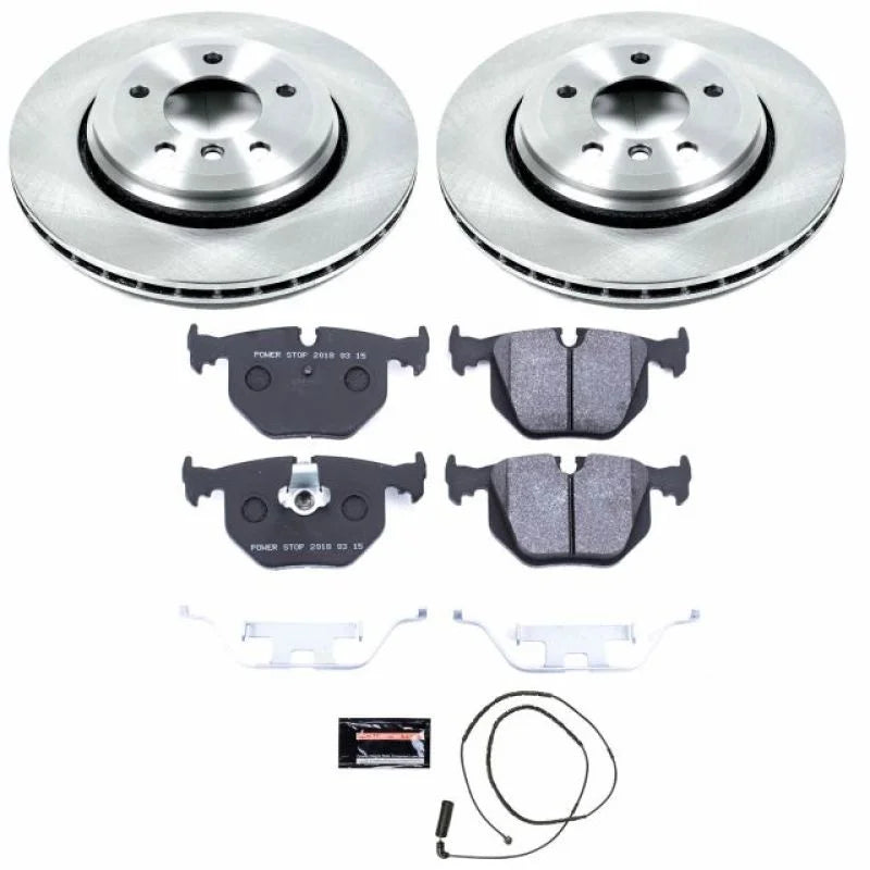 PowerStop Rear Track Day Brake Kit fits 2001-2006 BMW 330CI / 2001-2005 BMW 330I / 2001-2005 BMW 330XI - Main Product View
