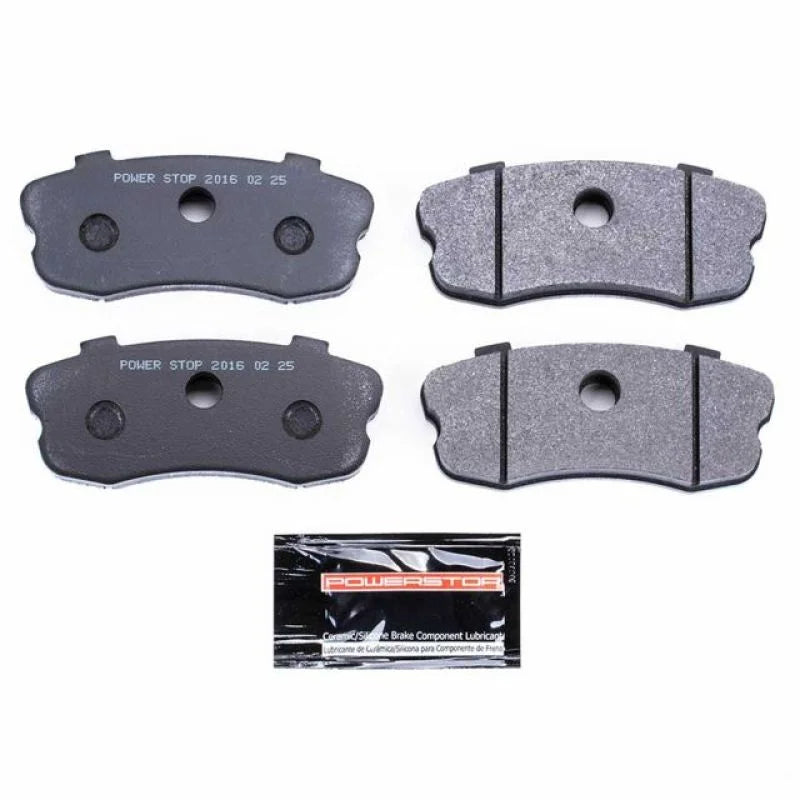 PowerStop Rear Track Day Brake Pads fits 2006-2013 Chevrolet Corvette - Main Product View