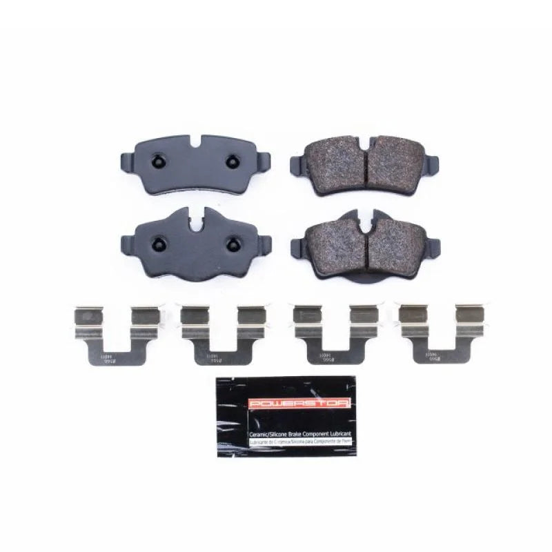 PowerStop Rear Track Day Brake Pads fits 2007-2015 Mini Cooper - Main Product View