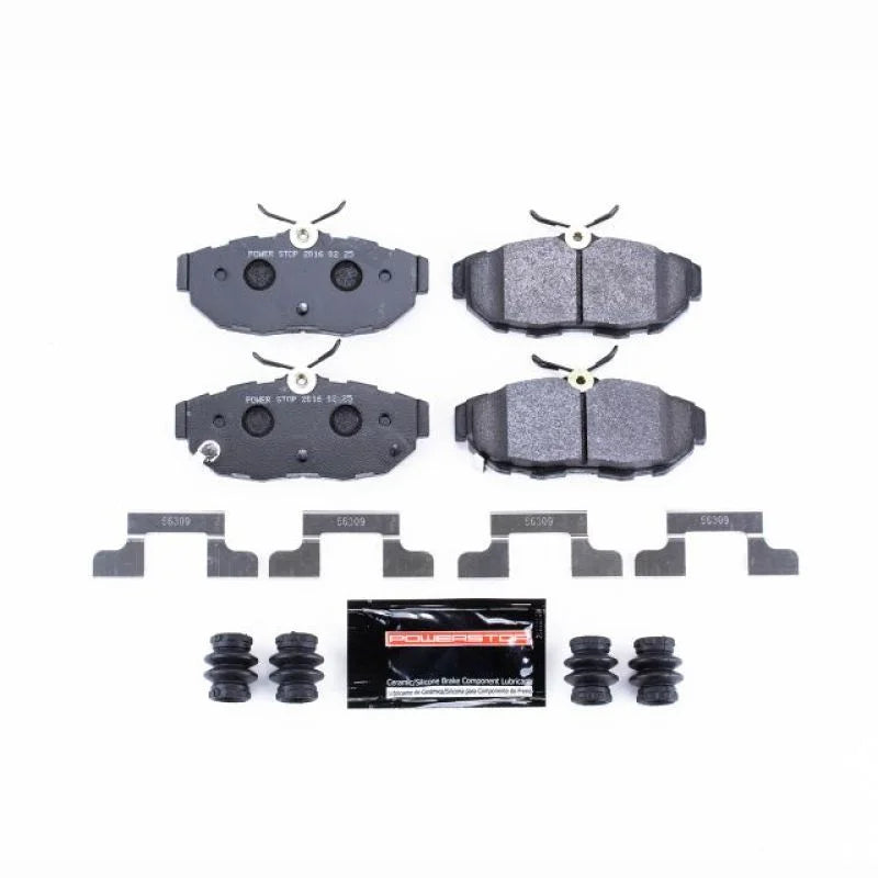 PowerStop Rear Track Day Brake Pads fits 2011-2014 Ford Mustang - Main Product View