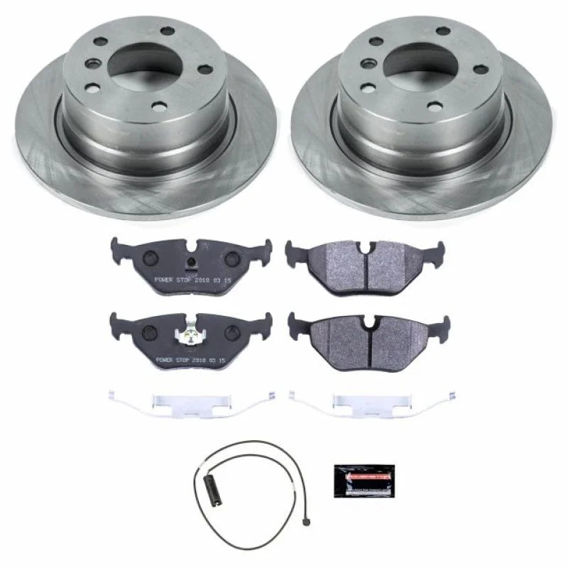PowerStop Rear Track Day SPEC Brake Kit fits 1995-1999 BMW 318TI - Main Product View