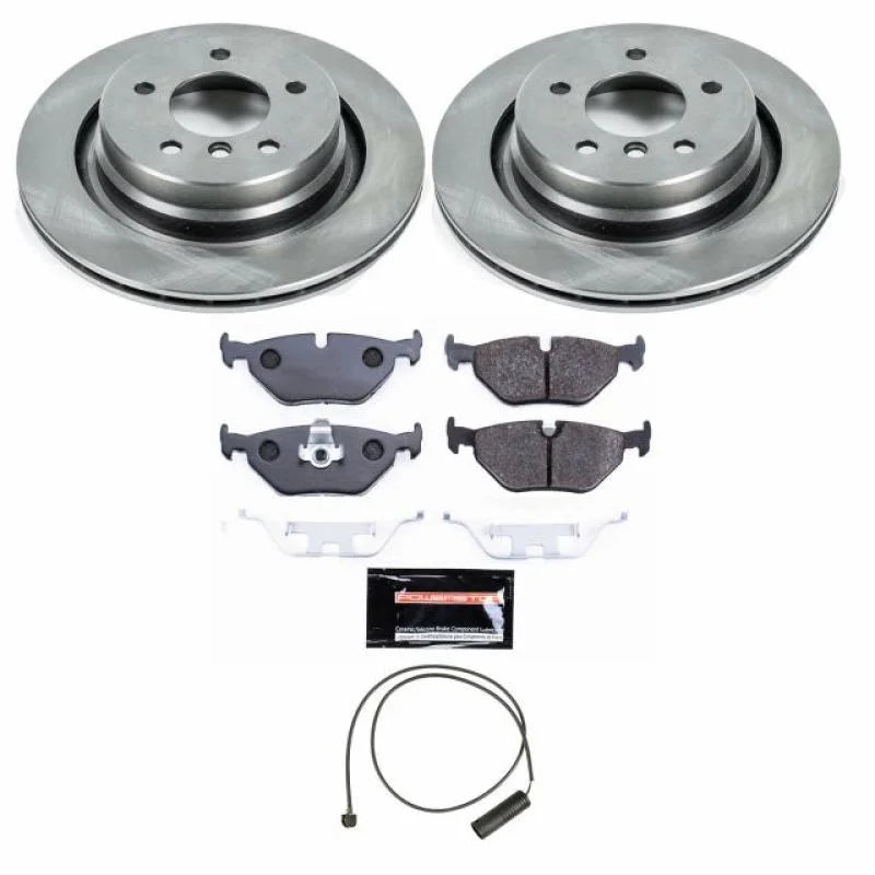 PowerStop Rear Track Day SPEC Brake Kit fits 1995-1999 BMW M3 / 1995 BMW M3 Lightweight - Main Product View