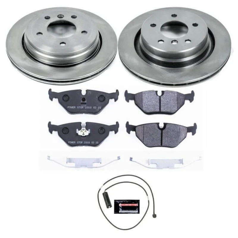 PowerStop Rear Track Day SPEC Brake Kit fits 1998-2002 BMW Z3 / 1999-2002 BMW Z3 M COUPE / 1998-2002 BMW Z3 M Roadster - M...