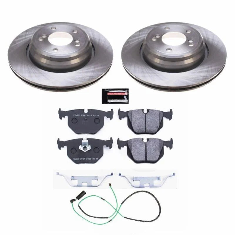 PowerStop Rear Track Day SPEC Brake Kit fits 2001-2006 BMW M3 - Main Product View