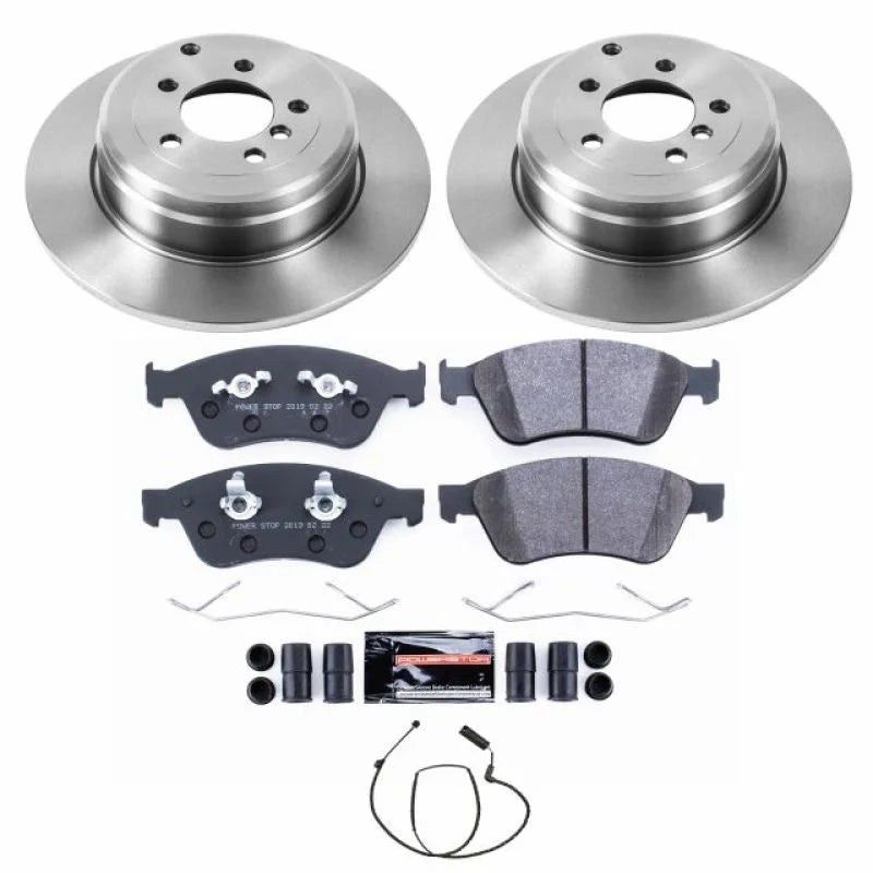 PowerStop Rear Track Day SPEC Brake Kit fits 2003-2005 Land Rover Range Rover Hse - Main Product View