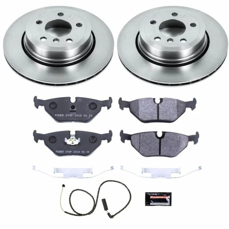 PowerStop Rear Track Day SPEC Brake Kit fits 2004-2010 BMW X3 - Main Product View
